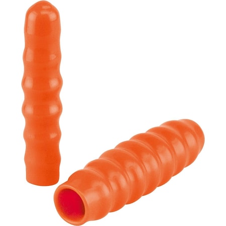 Kipp Grip Round D=35, L=100, Plastic Orange K0099.33